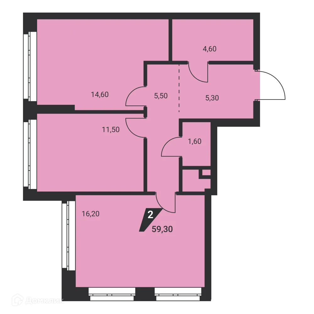Фото квартиры в ЖК Квартал К3