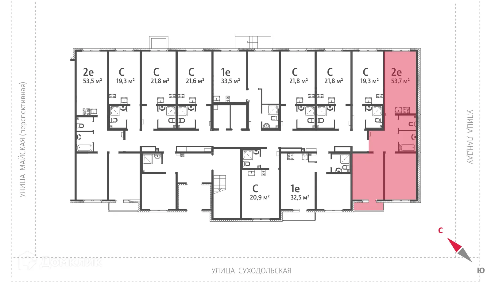 Фото квартиры в ЖК Мичуринский