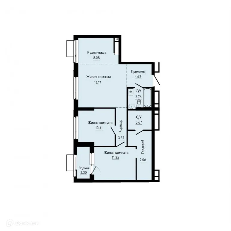 Фото квартиры в ЖК ParkLife (ПаркЛайф)