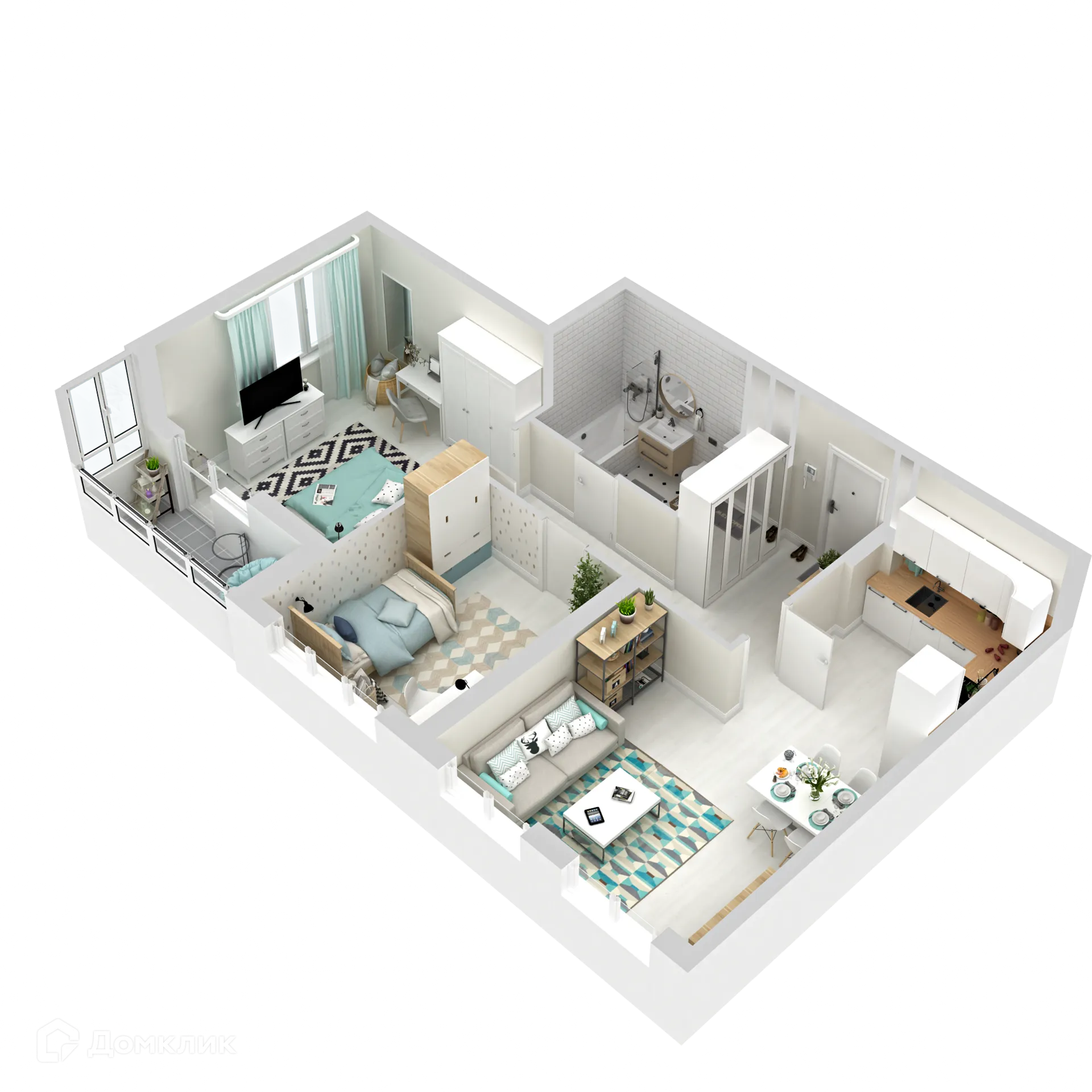 Фото квартиры в ЖК "Мохито"