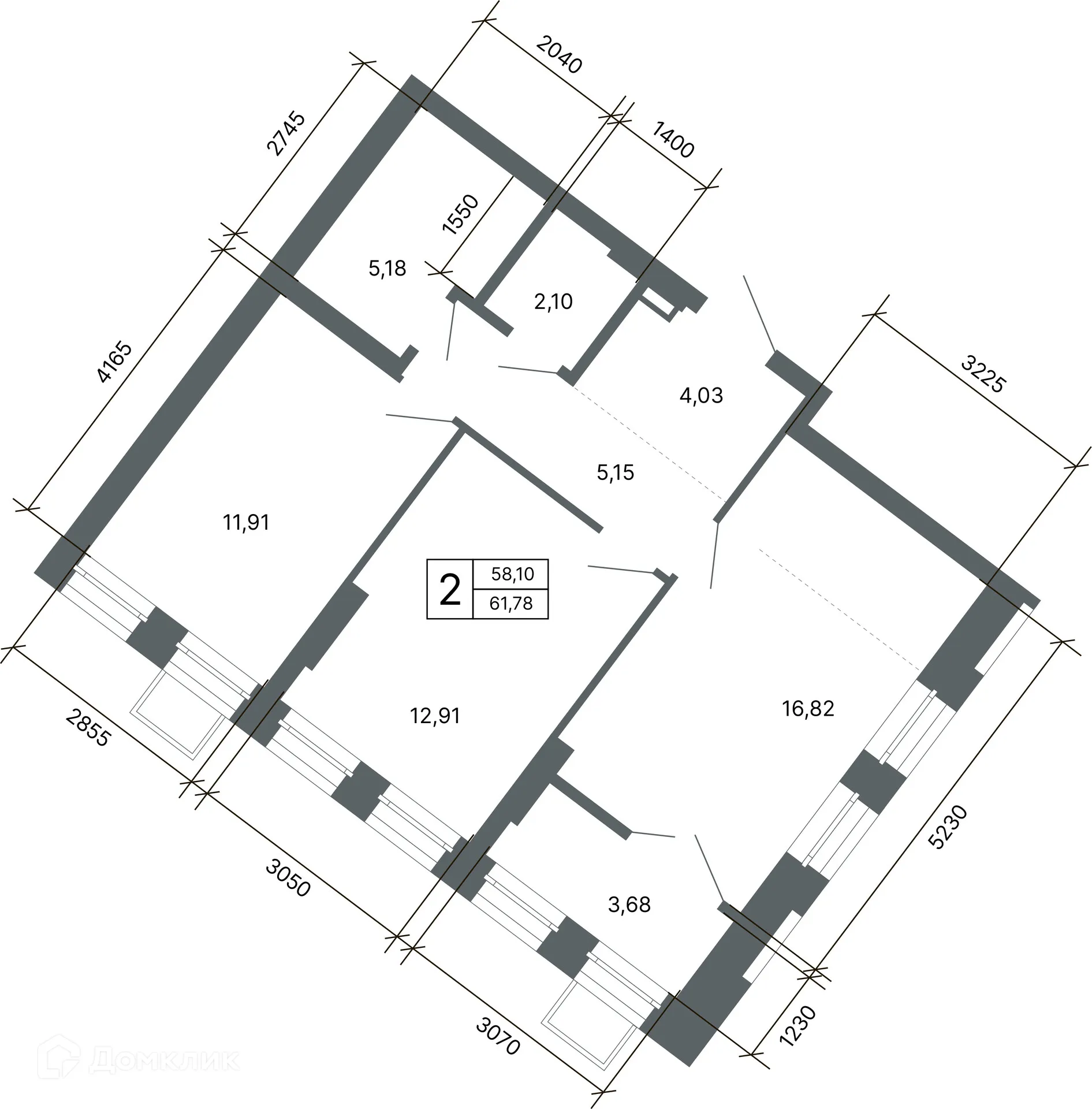 Фото квартиры в ЖК "Проспект Мира"