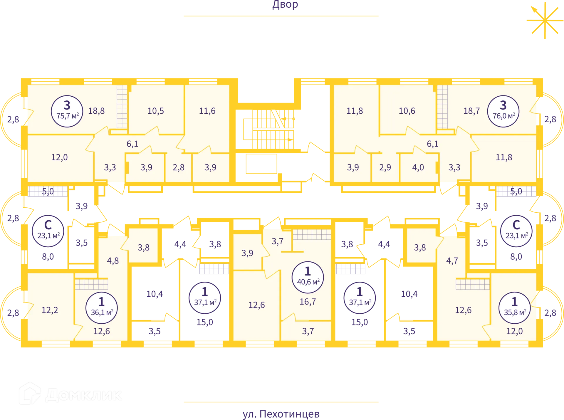 Фото квартиры в ЖК Астон. Движение