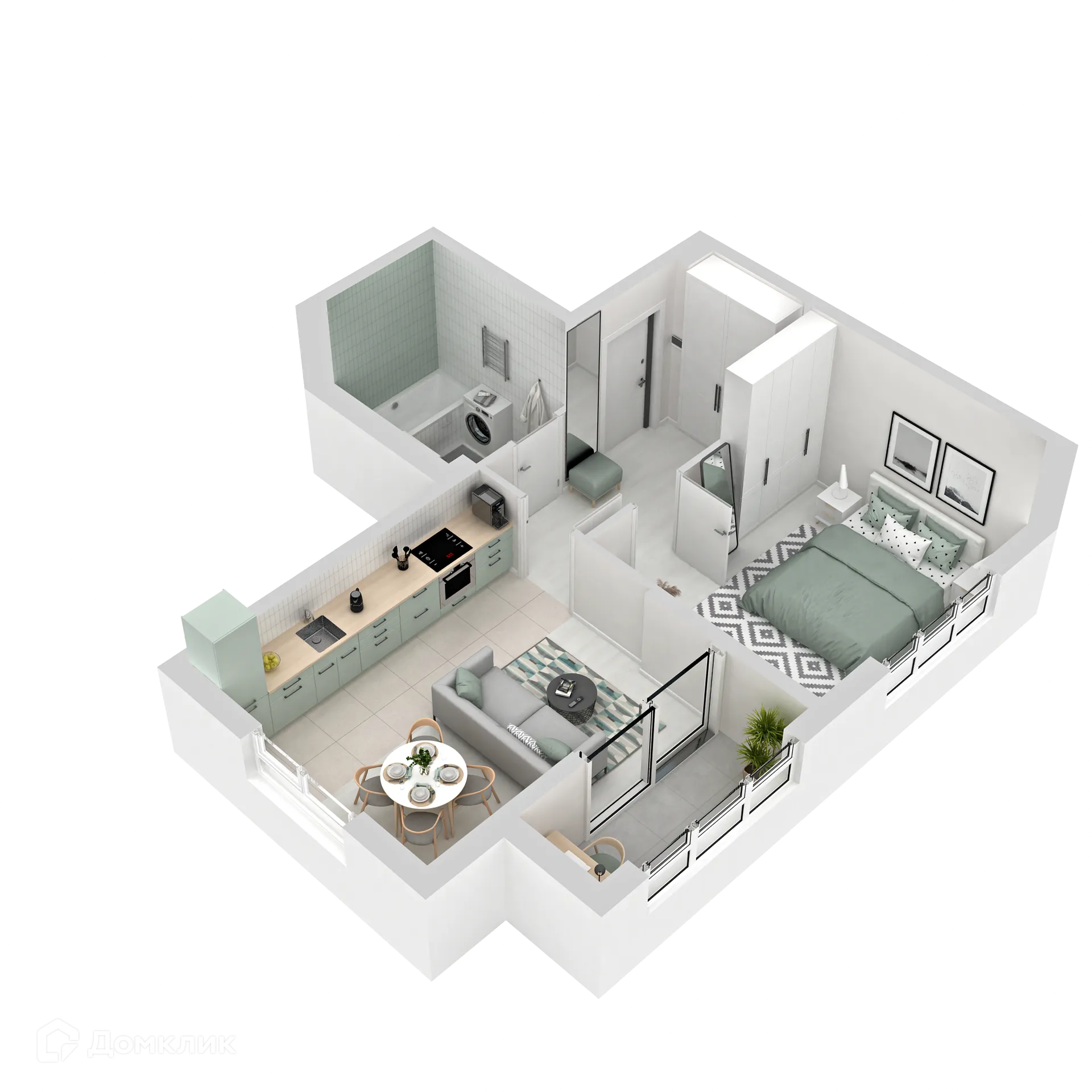 Фото квартиры в ЖК Динамика