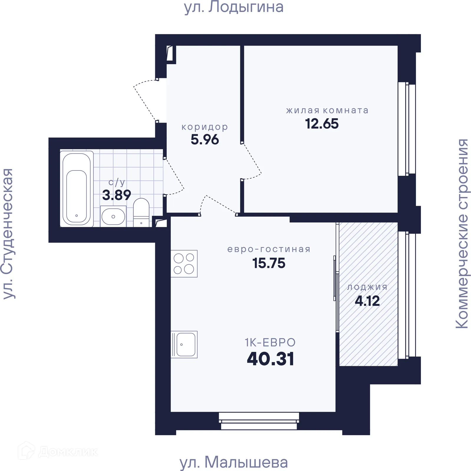 Фото квартиры в ЖК Динамика