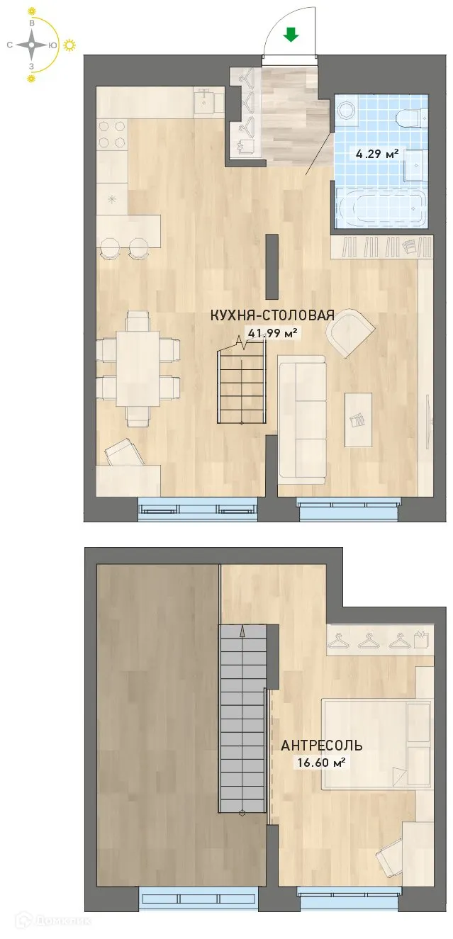 Фото квартиры в ЖК "NOVA park (Нова парк)"