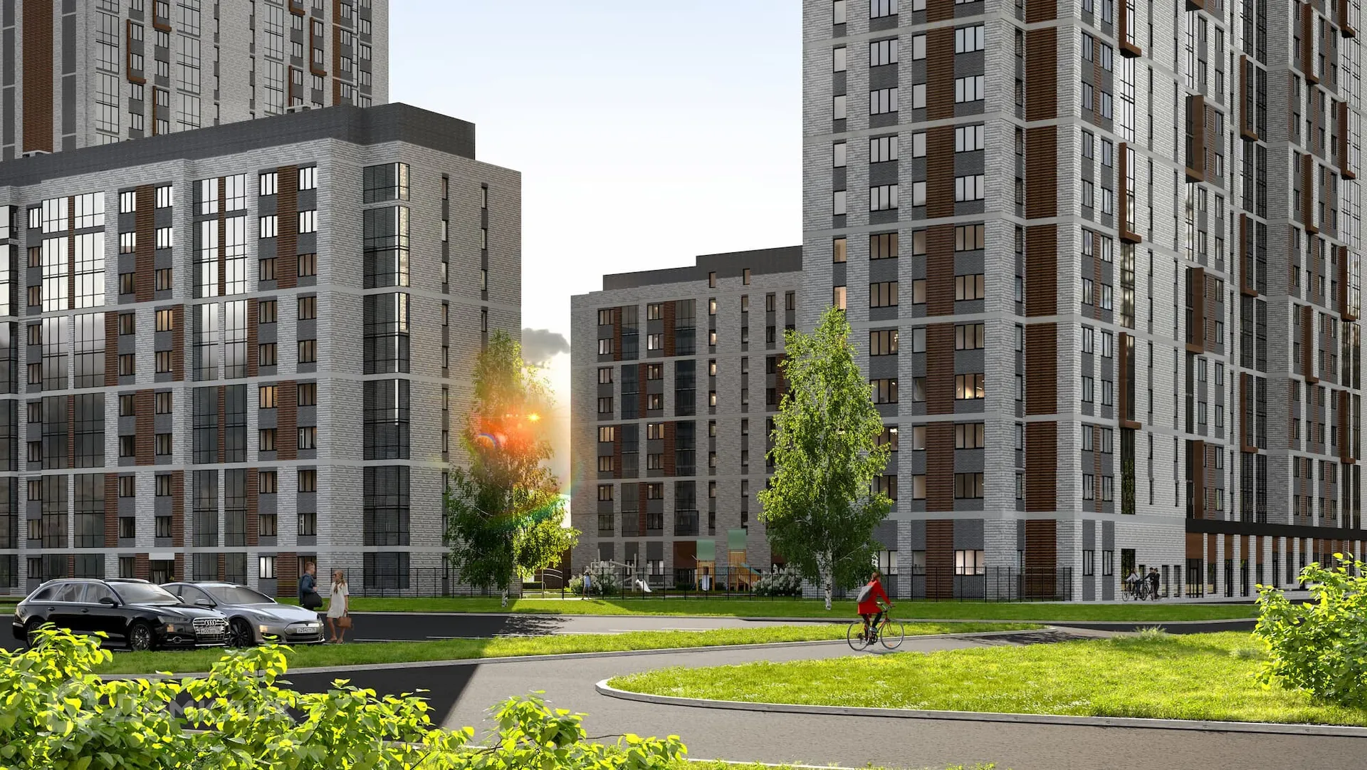 Планировка 1-комнатной квартиры 36 м² в ЖК СКМ Ривер, г. Екатеринбург — фото 12