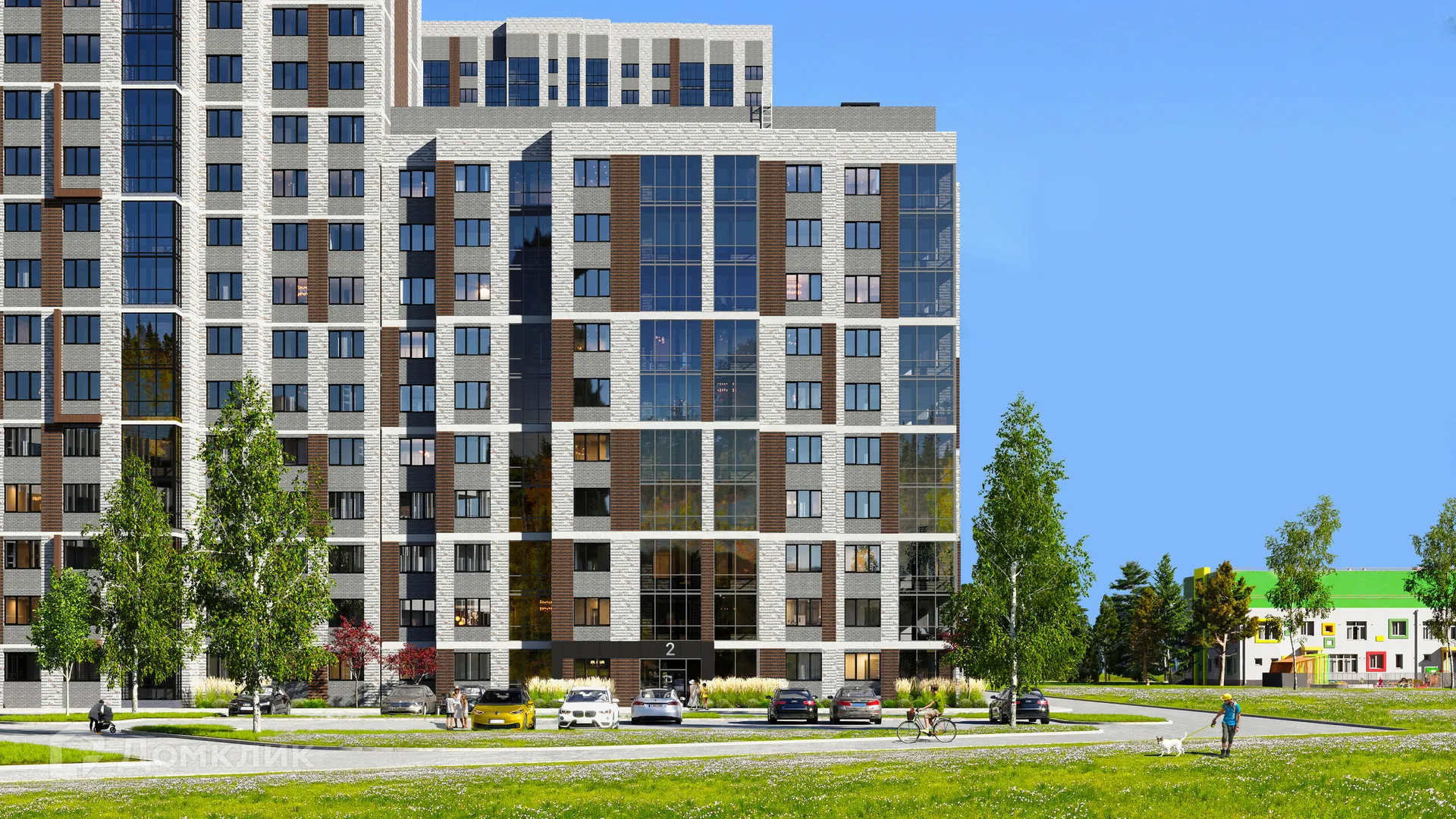 Планировка 1-комнатной квартиры 36 м² в ЖК СКМ Ривер, г. Екатеринбург — фото 14