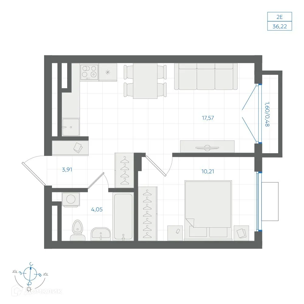 Фото квартиры в ЖК Центральный Парк