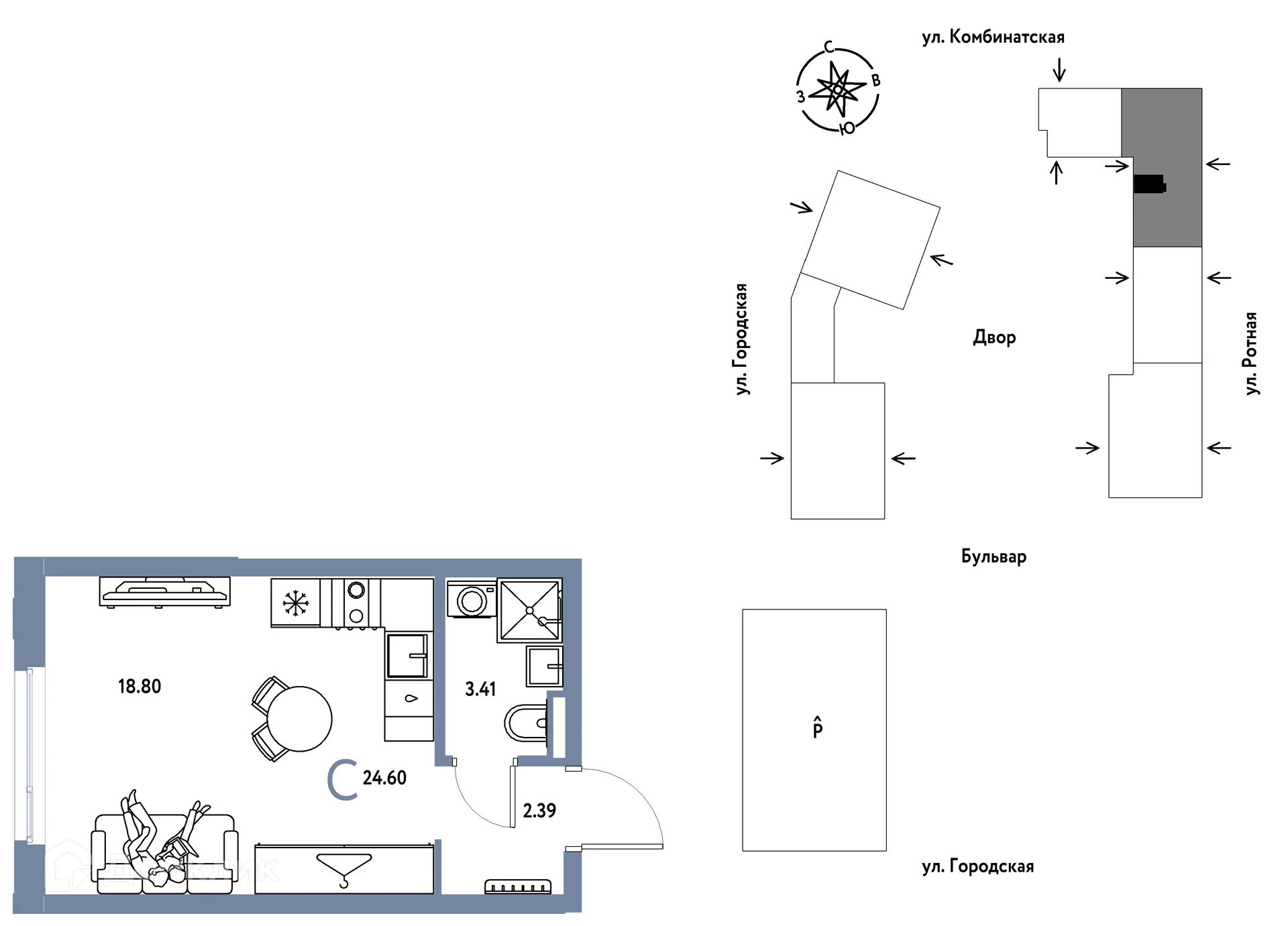 Фото квартиры в ЖК Уральский сад
