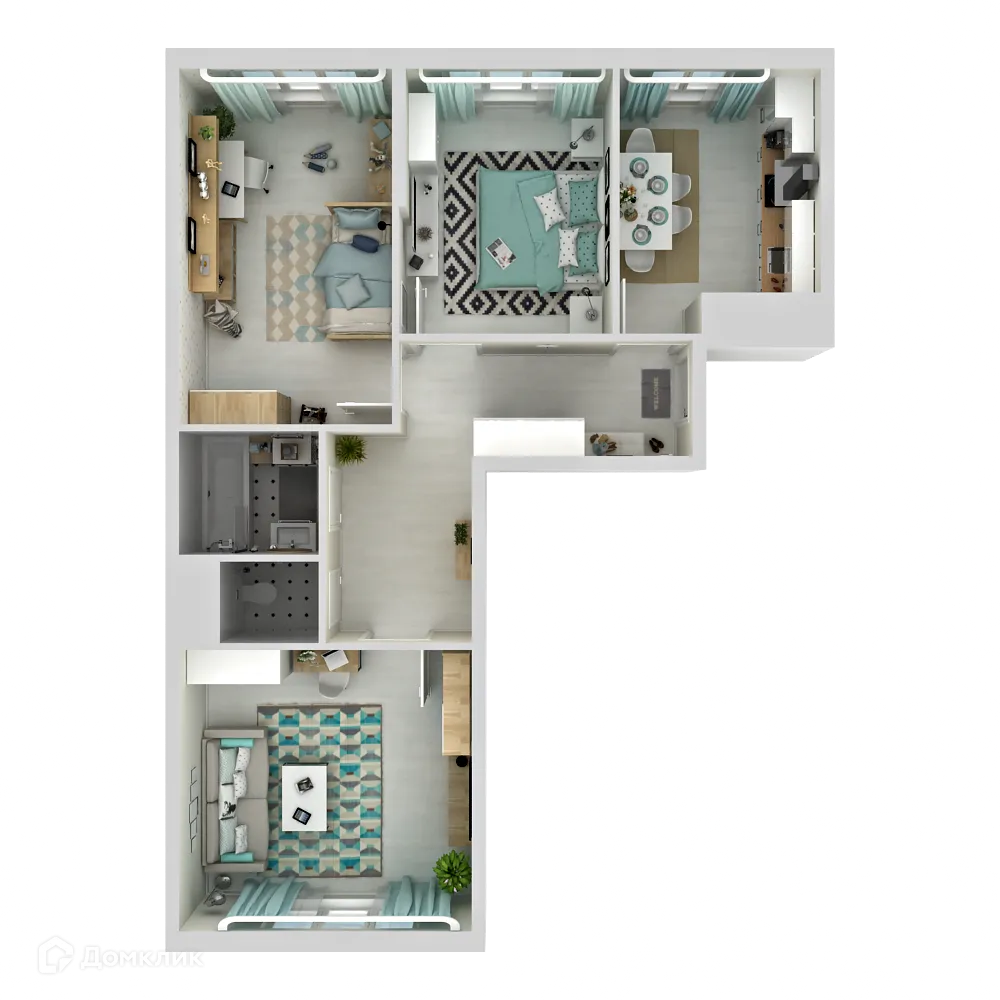 Фото квартиры в ЖК "Две Столицы"