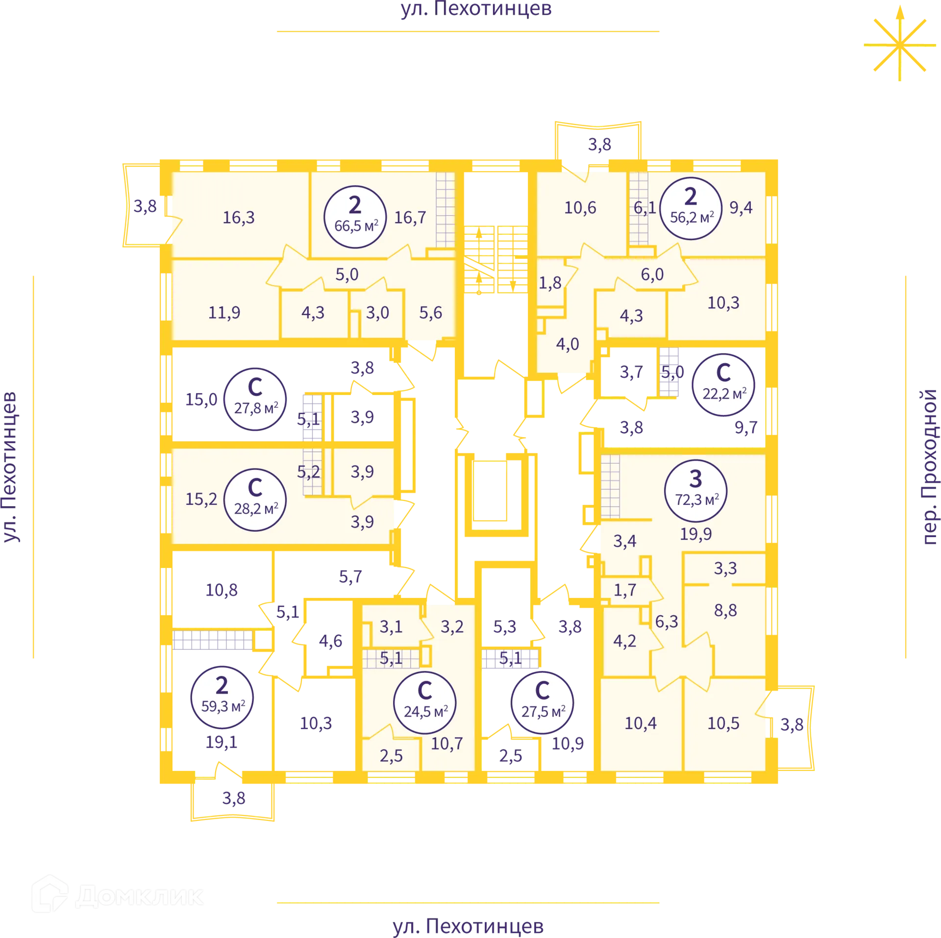 Фото квартиры в ЖК Астон. Движение
