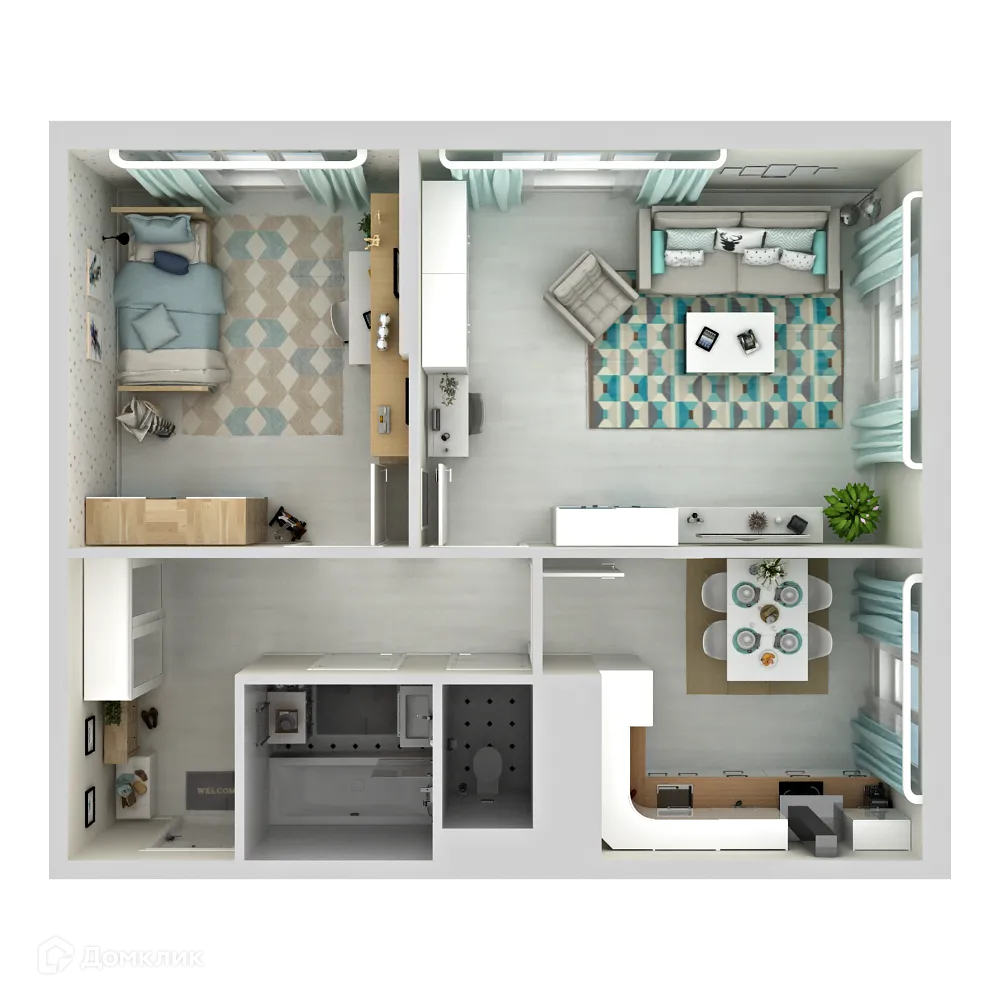 Фото квартиры в ЖК "Две Столицы"