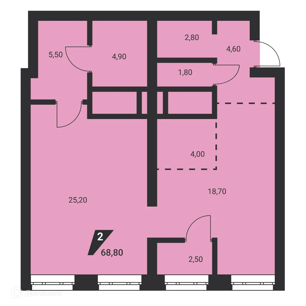 Фото квартиры в ЖК Квартал К3