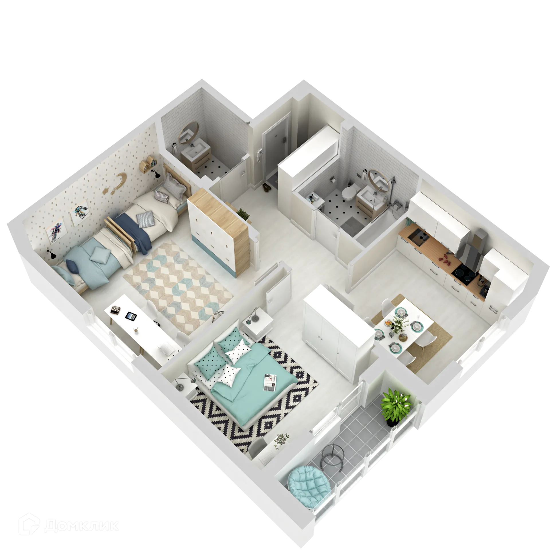 Фото квартиры в ЖК Грин Гарден