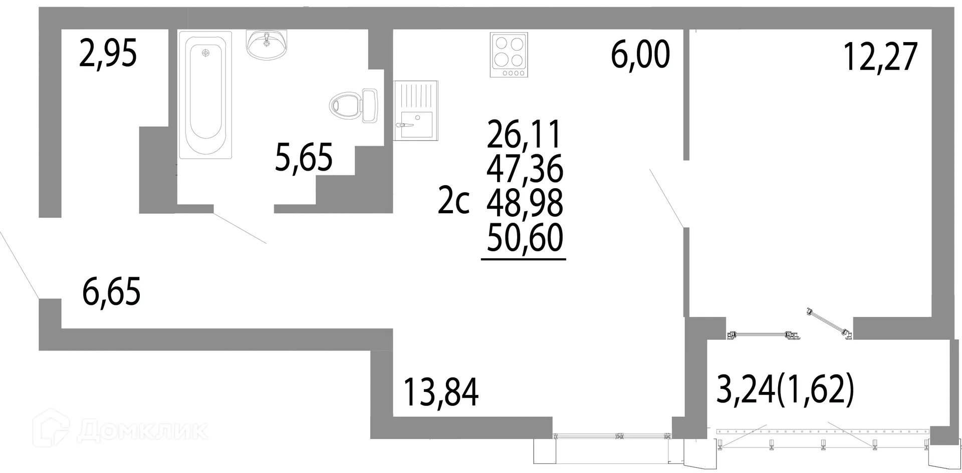 Фото квартиры в ЖК "Притяжение"