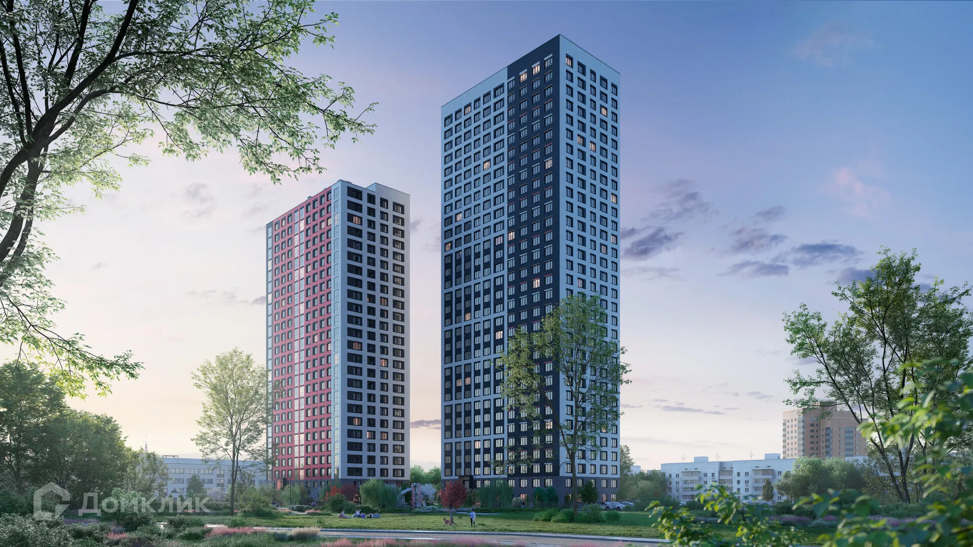 Планировка 1-комнатной квартиры 36.34 м² в ЖК Современник, г. Екатеринбург — фото 3