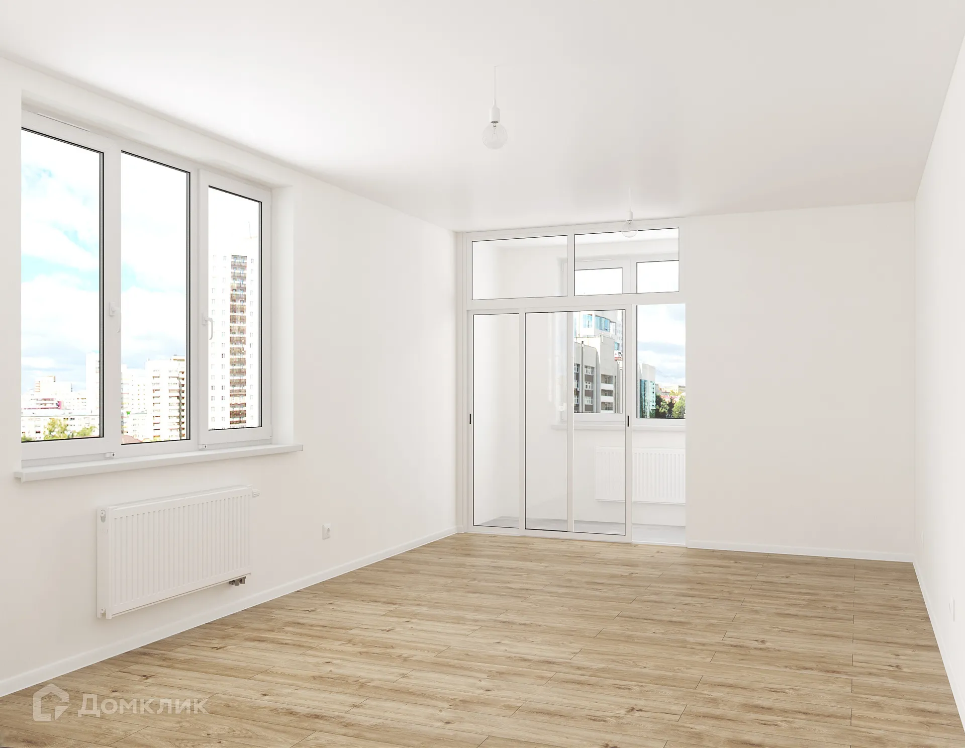 Планировка 1-комнатной квартиры 36.34 м² в ЖК Современник, г. Екатеринбург — фото 18