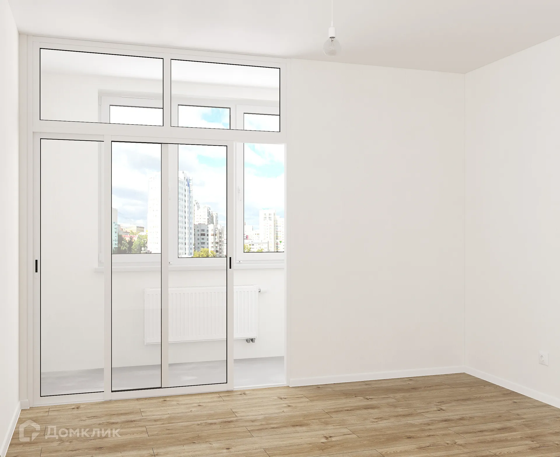 Планировка 1-комнатной квартиры 36.34 м² в ЖК Современник, г. Екатеринбург — фото 19