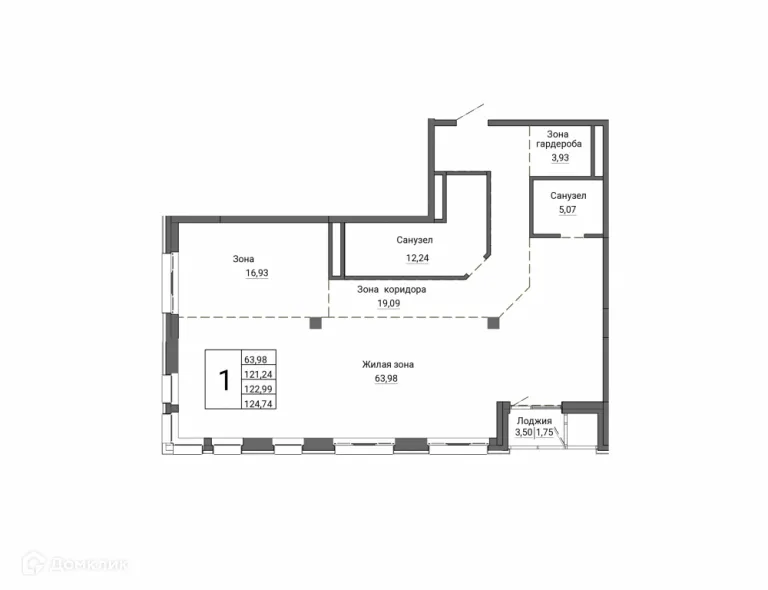 Фото квартиры в ЖК "Александровский сад"