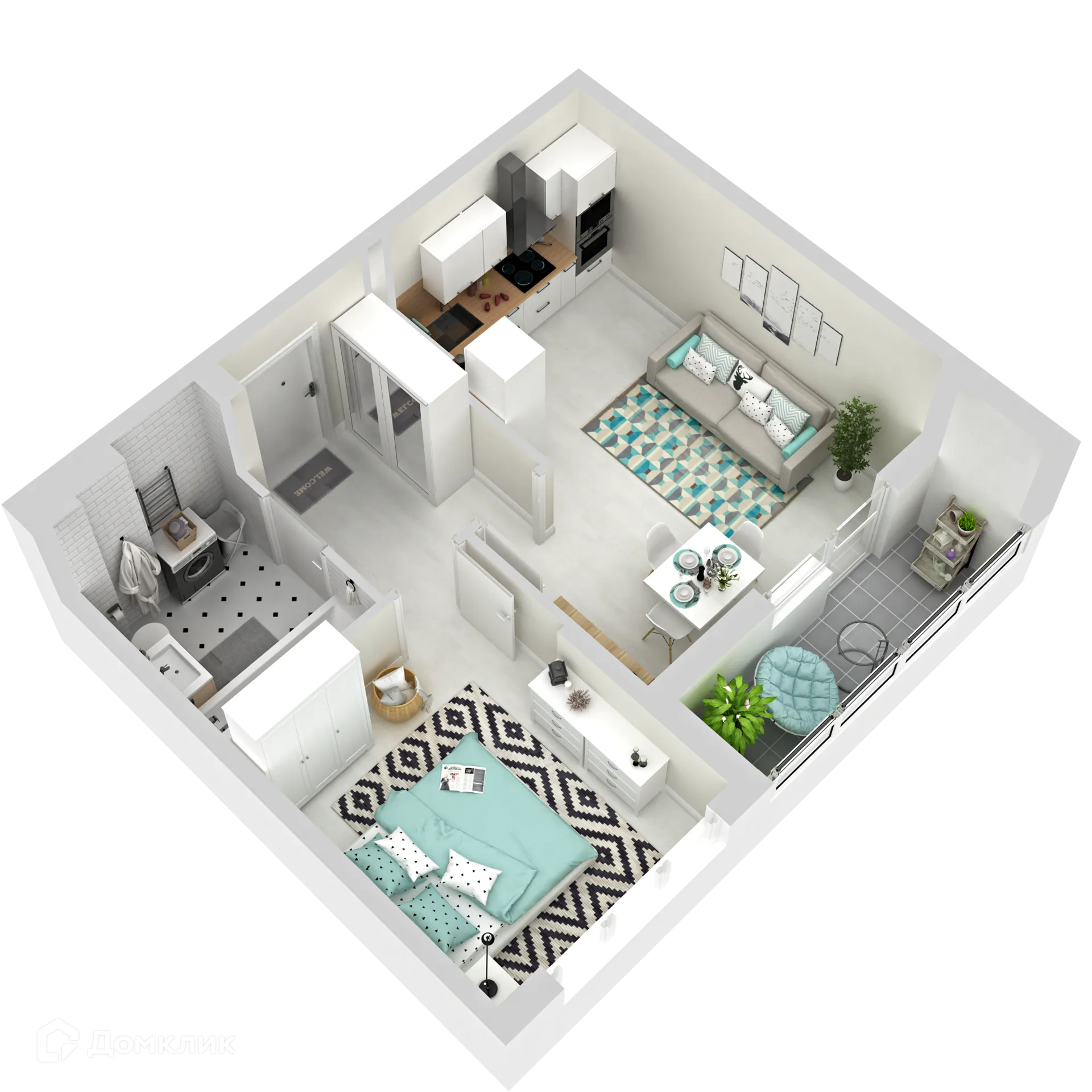 Фото квартиры в ЖК "Мохито"