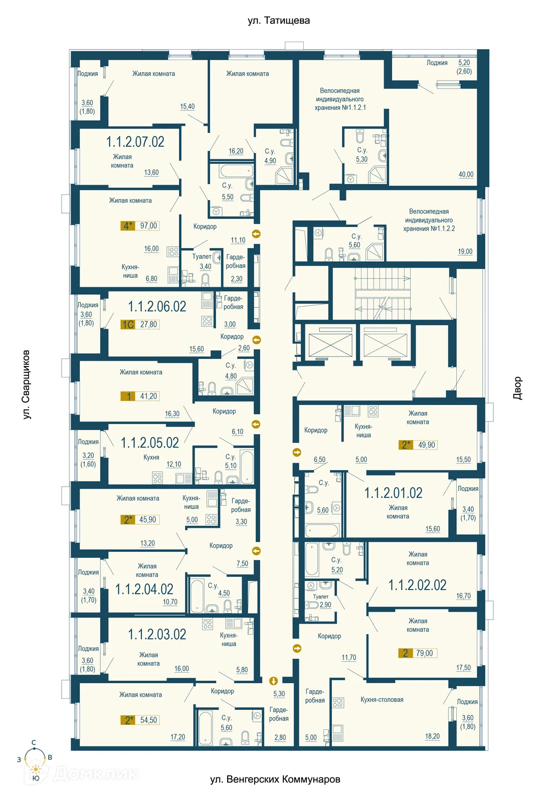 Фото квартиры в ЖК Тактика