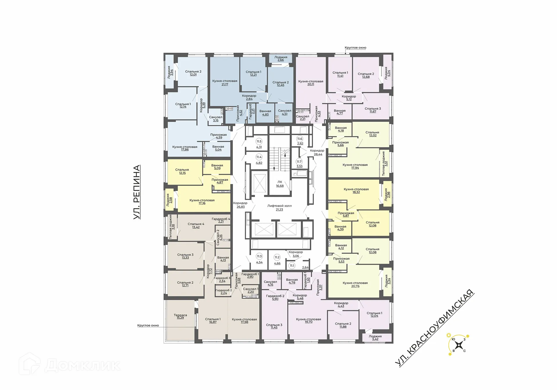 Фото квартиры в ЖК "REPIN TOWERS (Репин Тауэрс)"