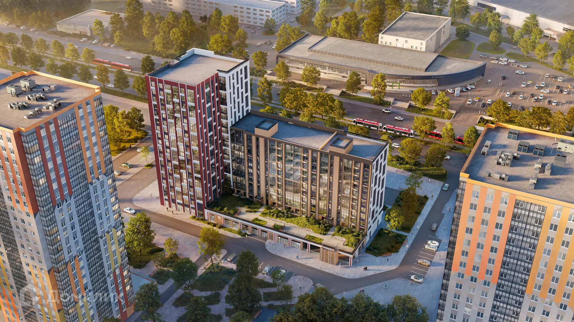 Планировка 1-комнатной квартиры 38.4 м² в ЖК Галактика, г. Екатеринбург — фото 6