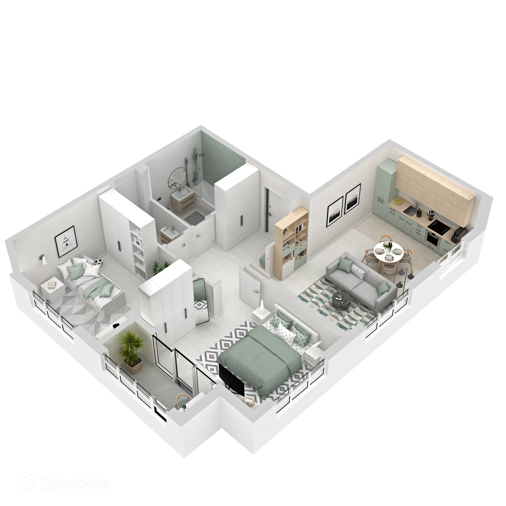 Фото квартиры в ЖК Динамика