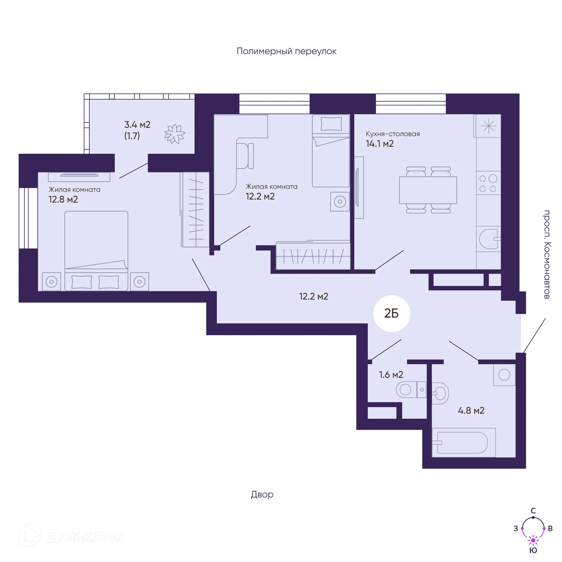 Фото квартиры в ЖК Космос