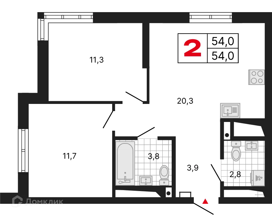 Фото квартиры в ЖК Милый дом