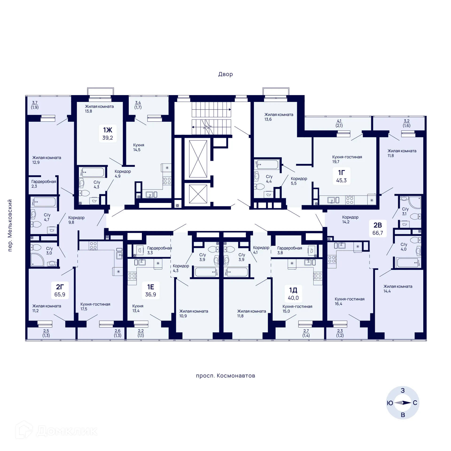 Фото квартиры в ЖК Галактика