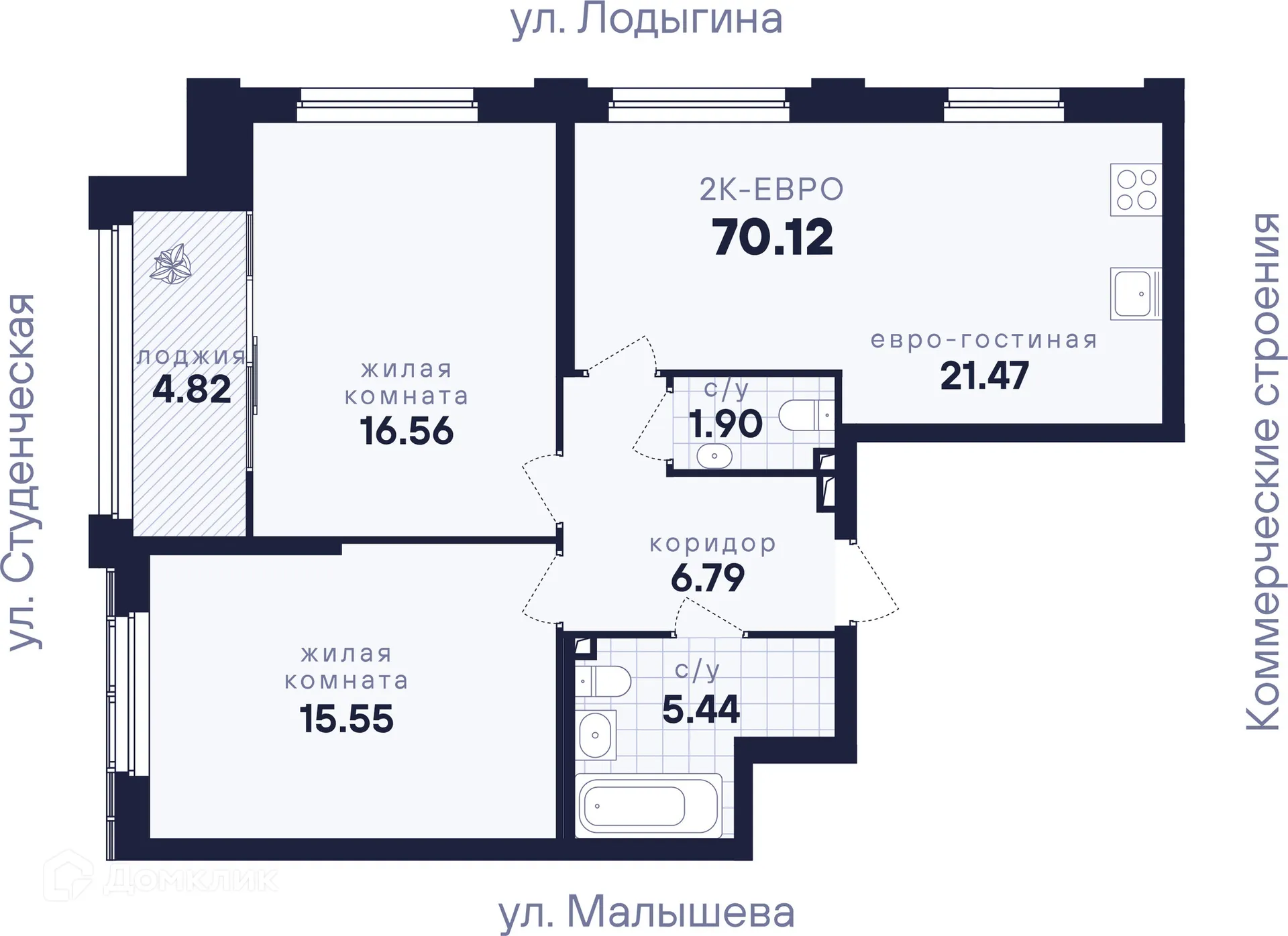 Фото квартиры в ЖК Динамика