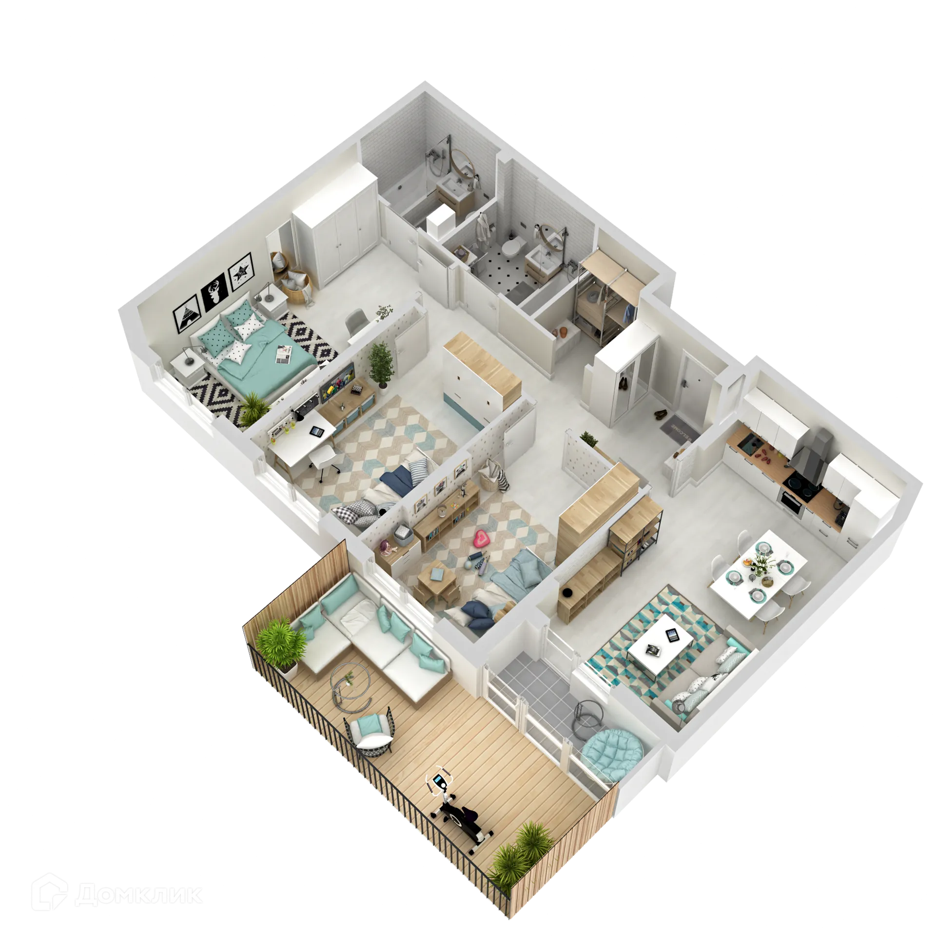 Фото квартиры в ЖК Грин Гарден