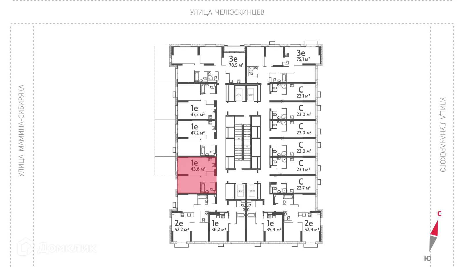 Фото квартиры в ЖК Азина 16