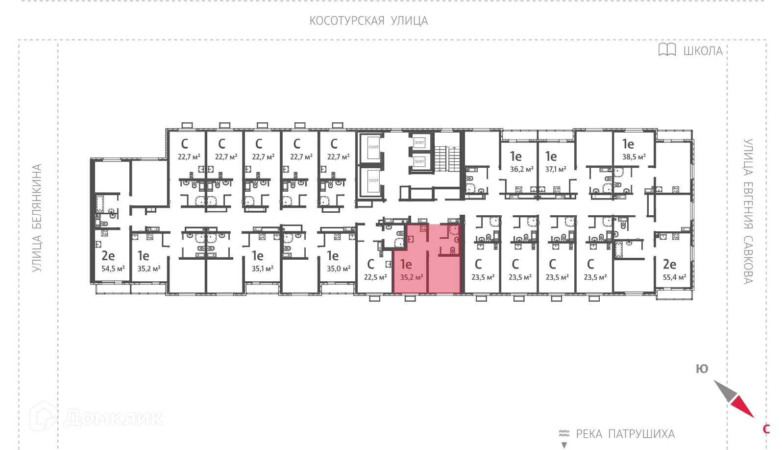 Фото квартиры в ЖК Меридиан
