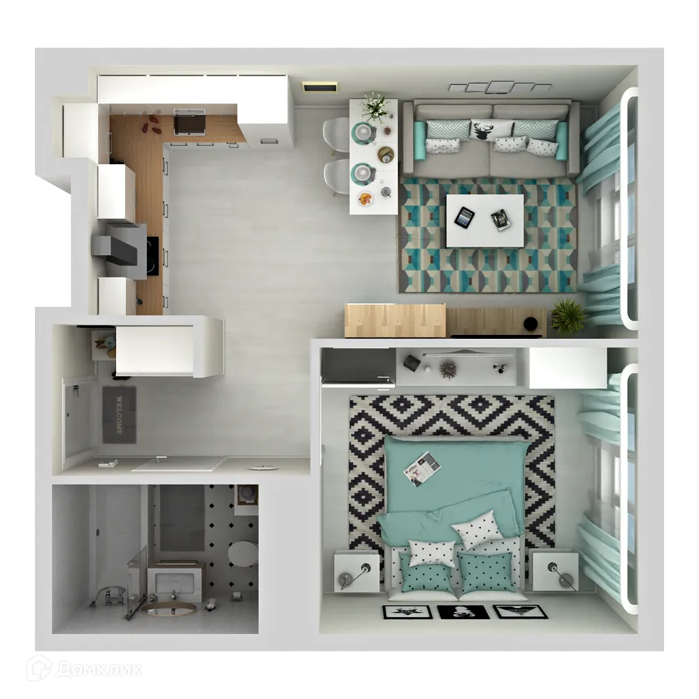 Фото квартиры в ЖК "Две Столицы"