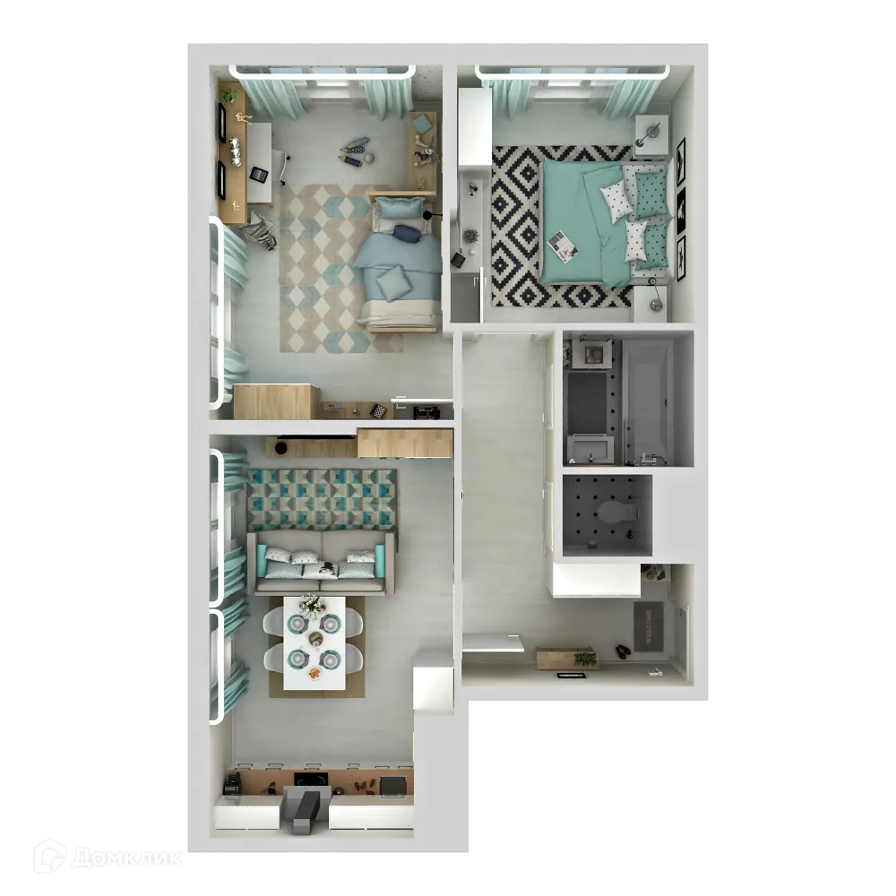 Фото квартиры в ЖК "Две Столицы"