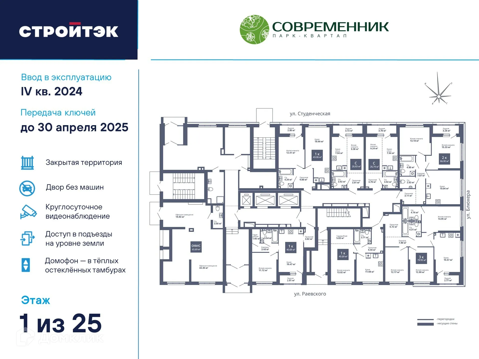 Фото квартиры в ЖК Современник