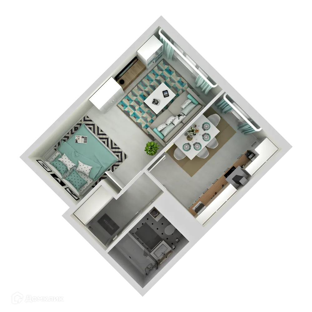 Фото квартиры в ЖК "Две Столицы"