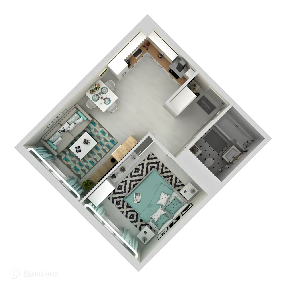 Фото квартиры в ЖК "Две Столицы"