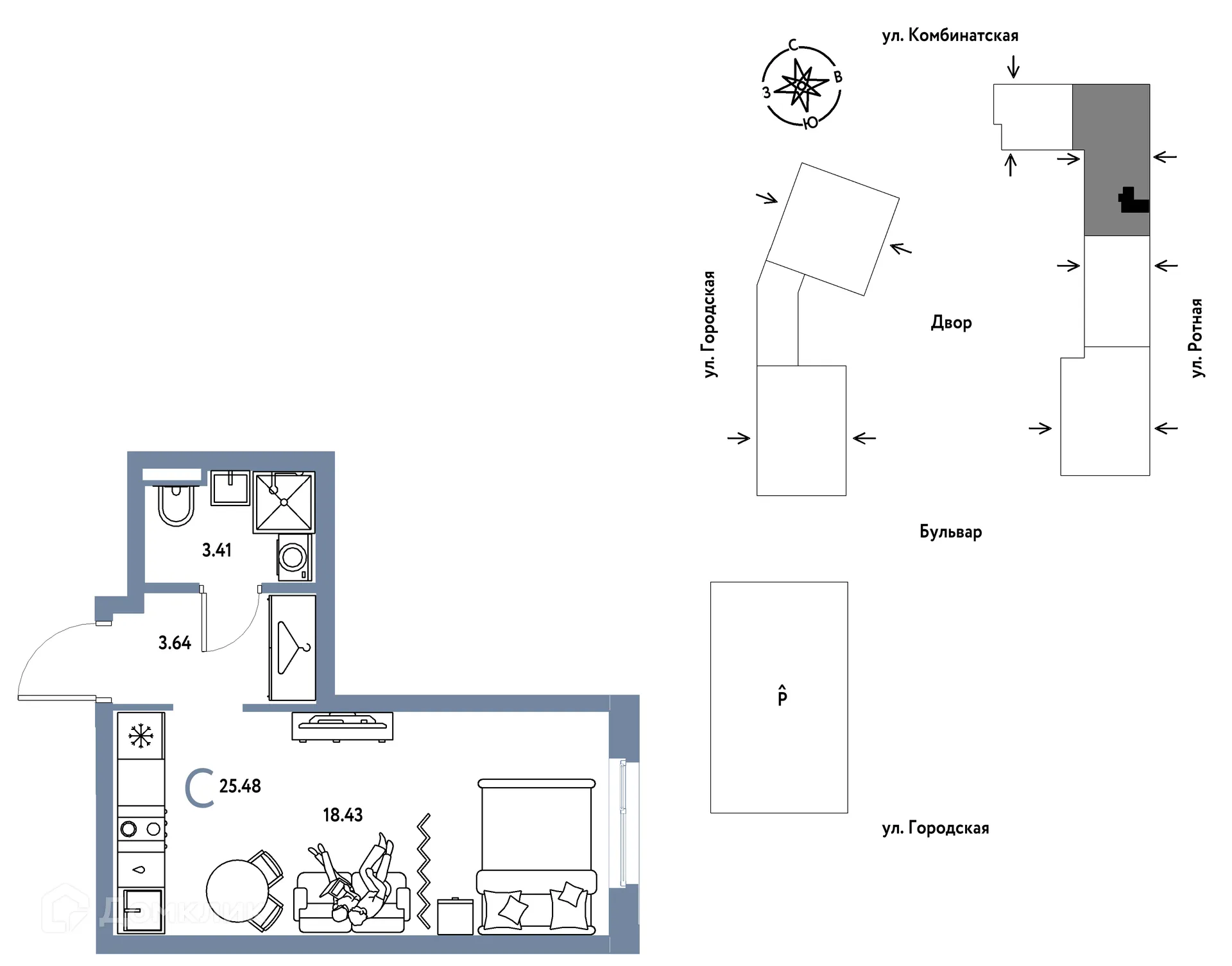 Фото квартиры в ЖК Уральский сад
