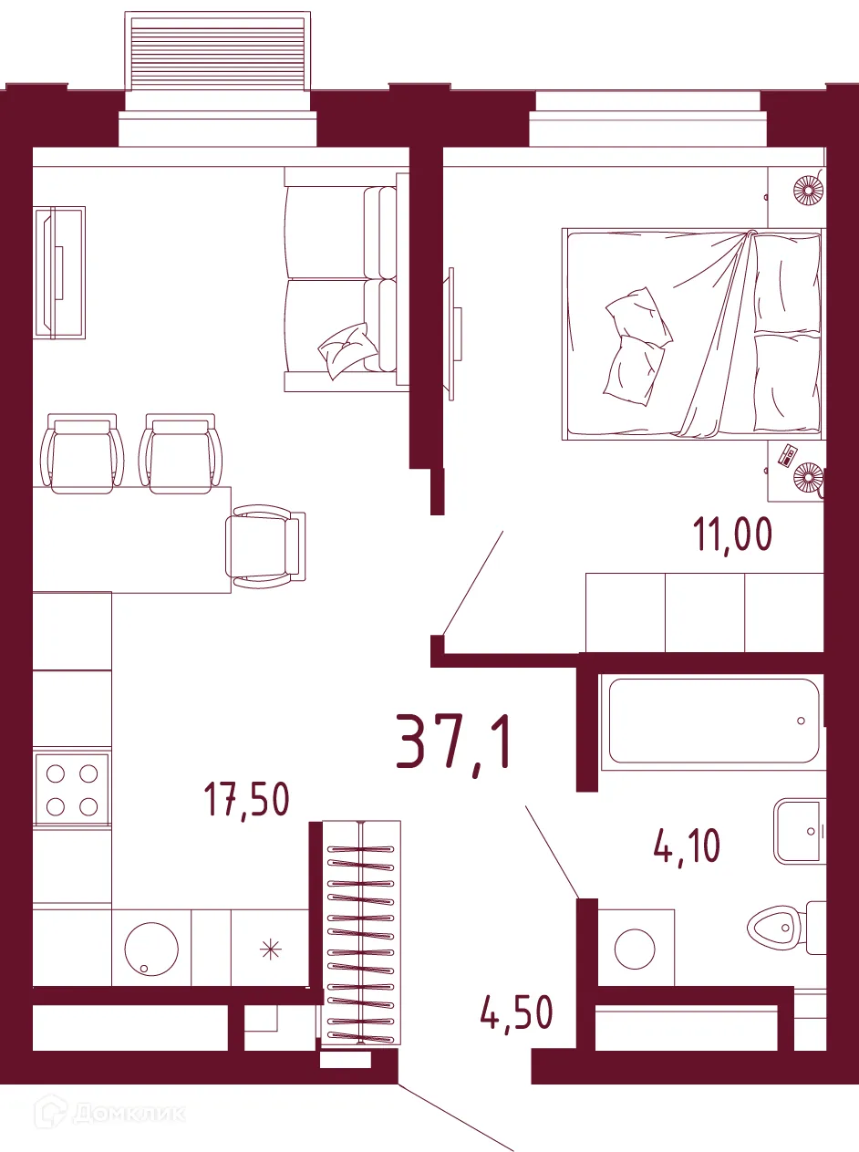 Фото квартиры в ЖК Парк Столиц