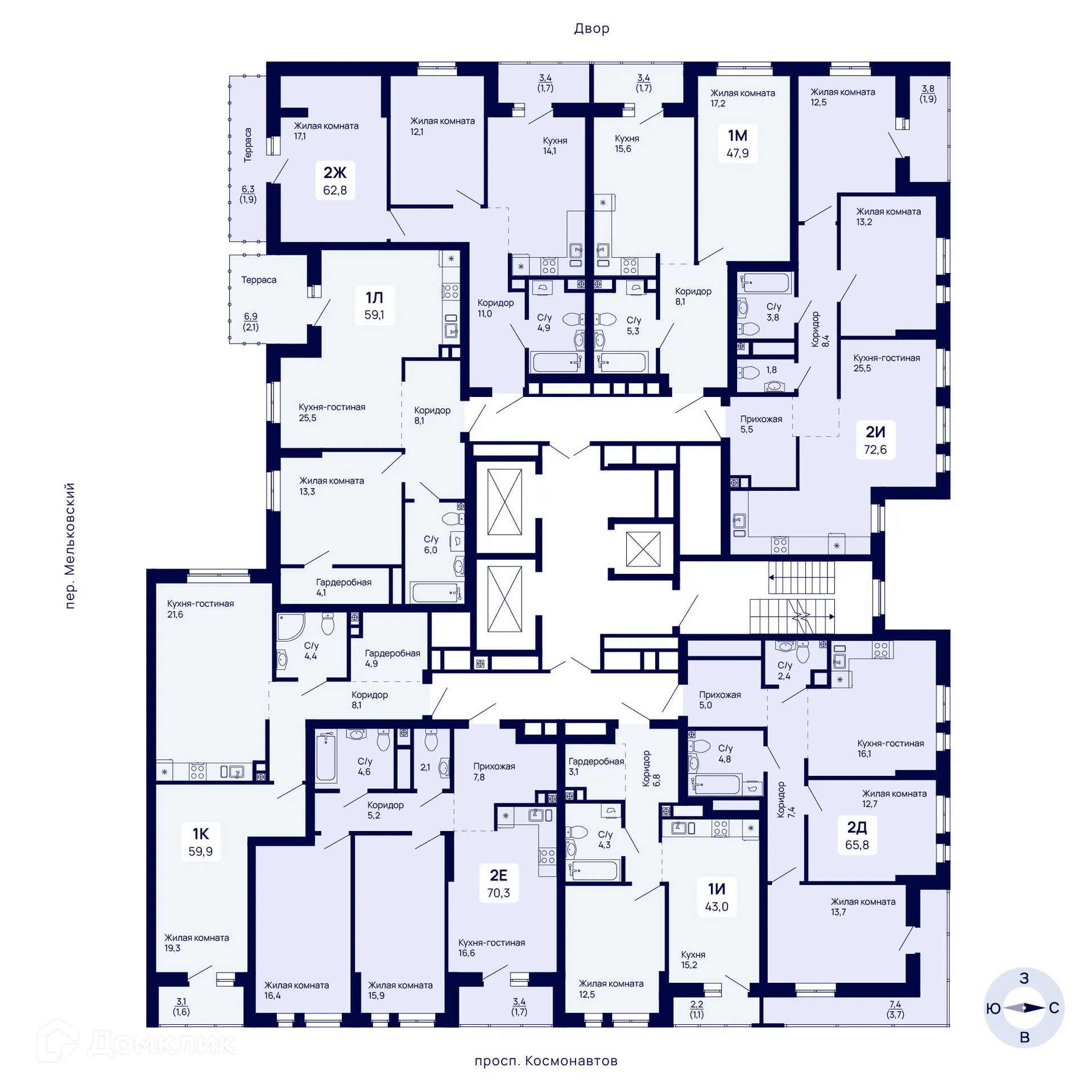 Фото квартиры в ЖК Галактика