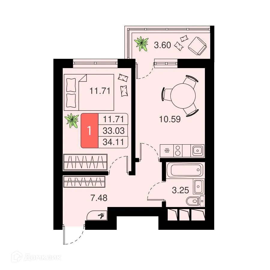 Фото квартиры в ЖК Химки Тайм