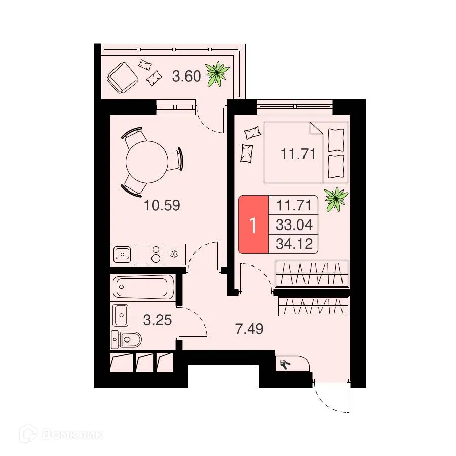 Фото квартиры в ЖК Химки Тайм