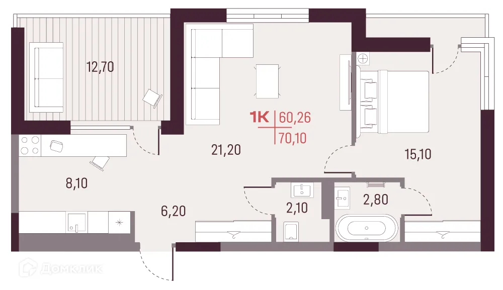 Фото квартиры в ЖК А+ (ЖК А плюс)