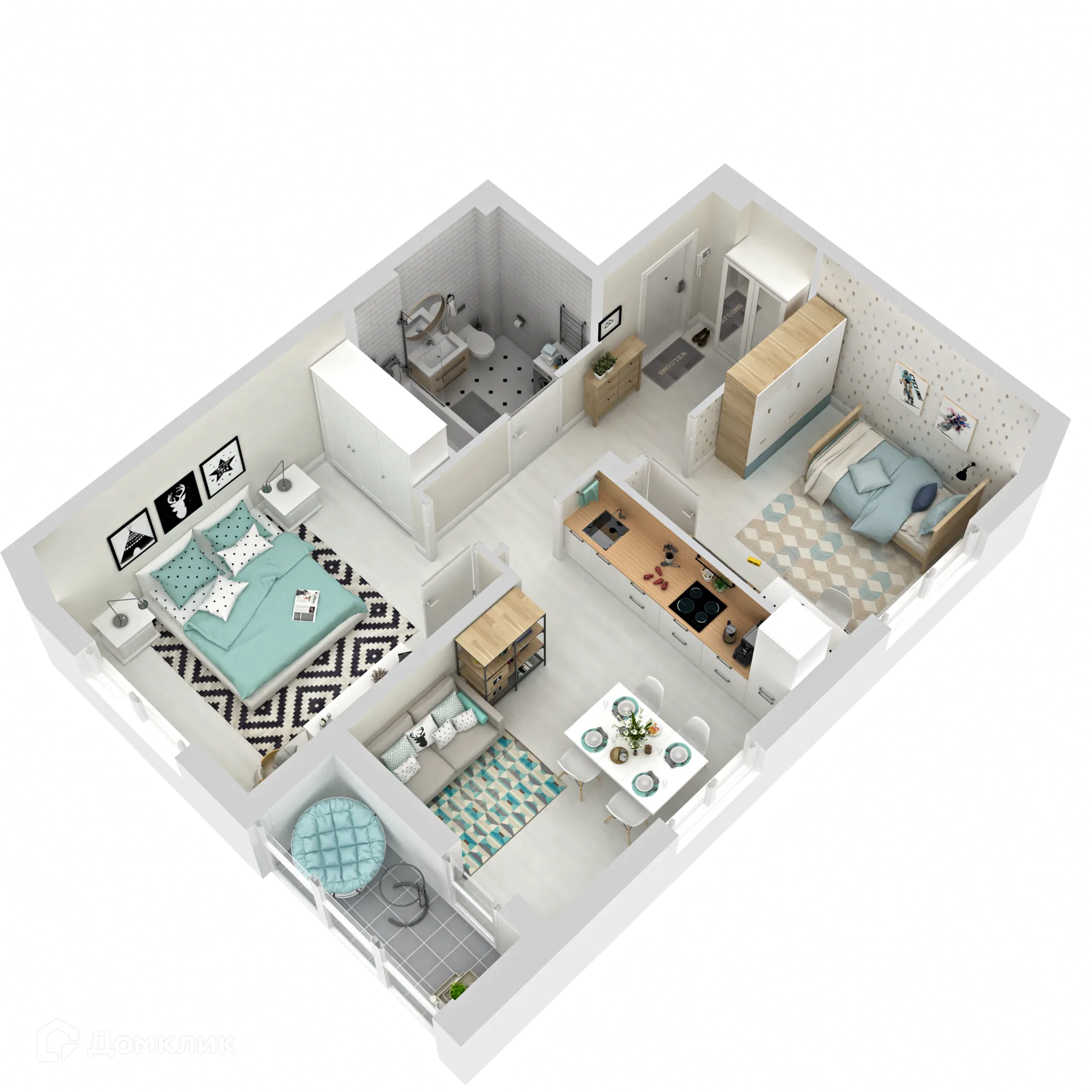 Фото квартиры в ЖК Грин Гарден