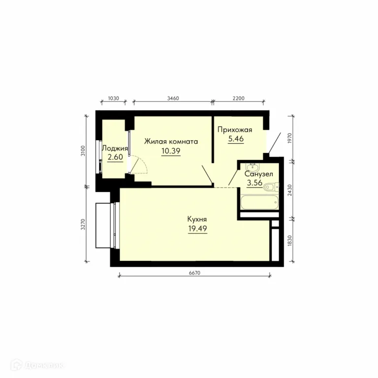 Фото квартиры в ЖК ParkLife (ПаркЛайф)