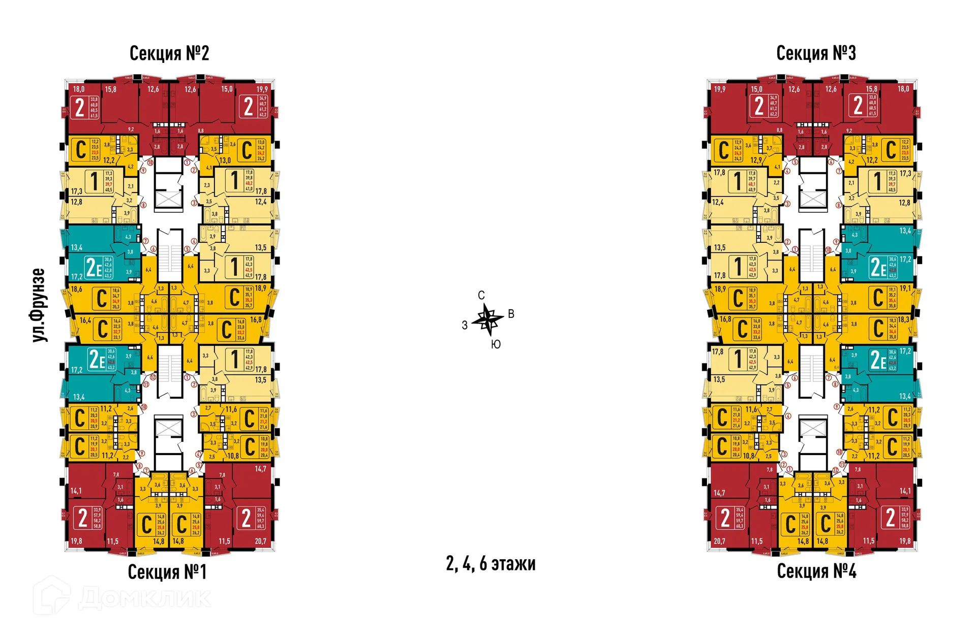 Фото квартиры в ЖК "Фрунзенский"