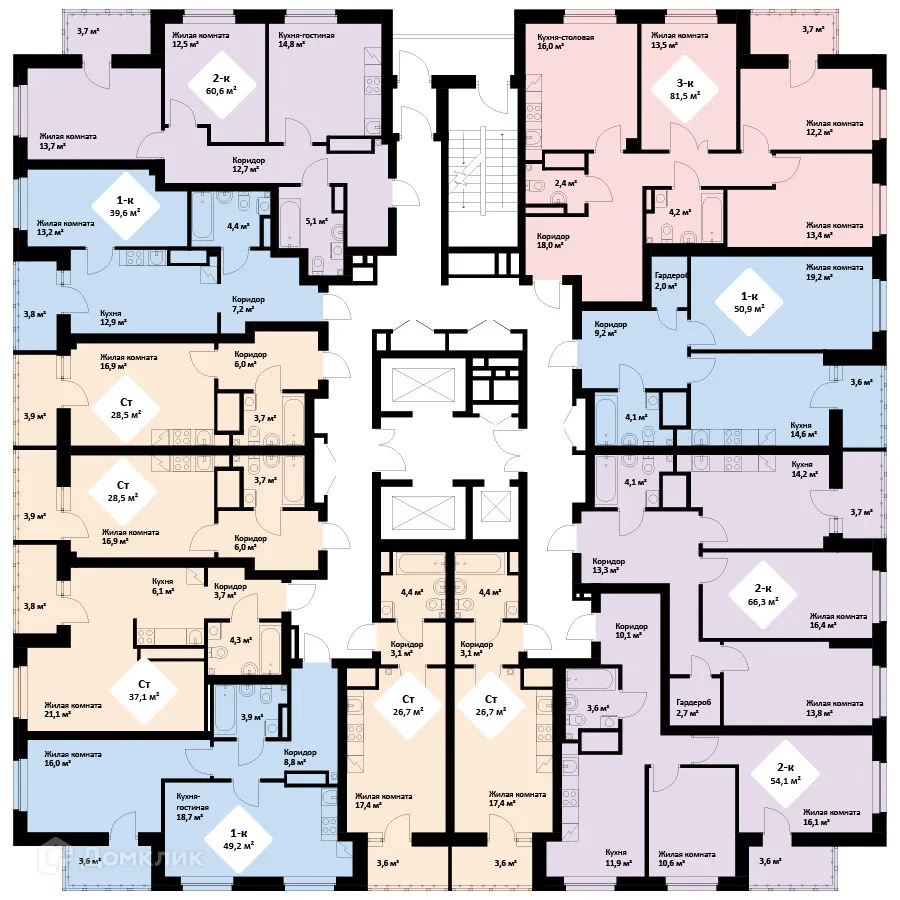 Фото квартиры в ЖК Veer Park (Веер Парк)